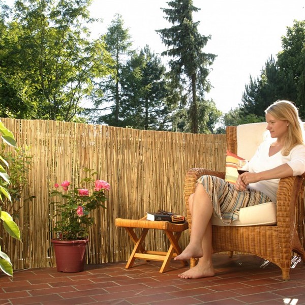 Bamboo Fence Ideas For Balcony Privacy, Privacy Fence For Apartment Patio