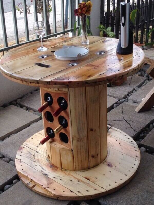 Diy Cable Spool Table Ideas For Balcony, Wooden Spool Table Ideas