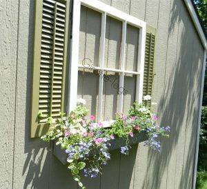 Vintage Window Frames for Outdoor Ideas